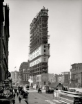 New York circa  New York Times building under construction